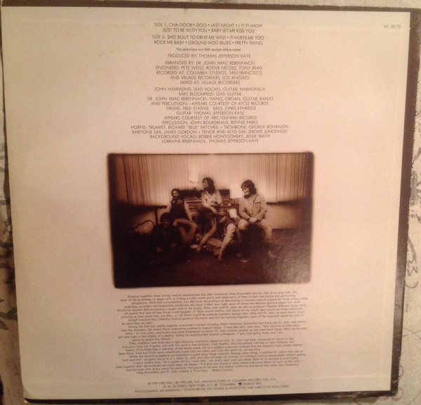 Mike Bloomfield / John Paul Hammond / Dr. John - Triumvirate | Columbia (KC 32172) - 2