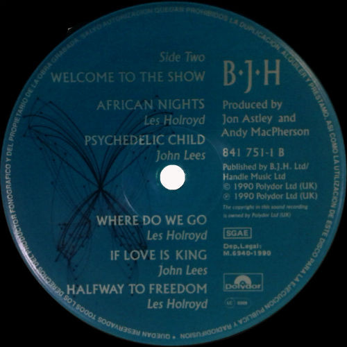 Barclay James Harvest - Welcome To The Show | Polydor (841 751-1) - 4