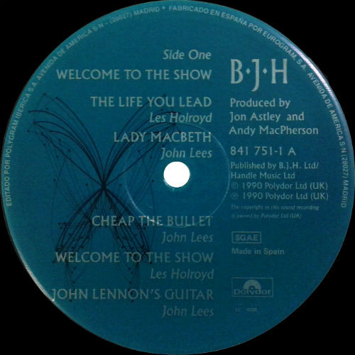 Barclay James Harvest - Welcome To The Show | Polydor (841 751-1) - 3