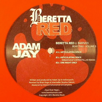 Adam Jay - Bear Trax - Volume 3 | Beretta Red (BMRV03)
