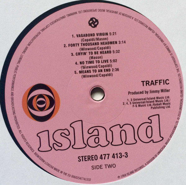 Traffic - Traffic | Island Records (477 413-3) - 4