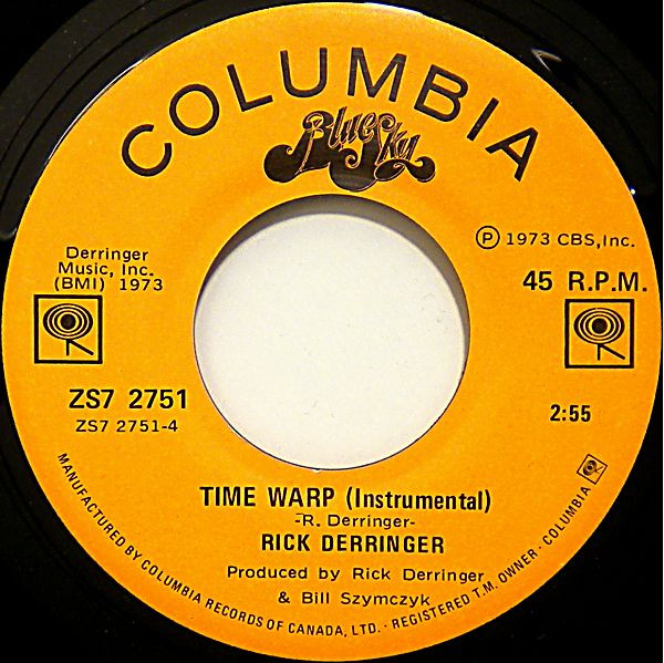 Rick Derringer - Rock And Roll, Hoochie Koo | Columbia (ZS7 2751) - 2