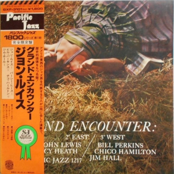 John Lewis - Grand Encounter: 2 Degrees East - 3 Degrees West | Pacific Jazz (GXF-3101(M))