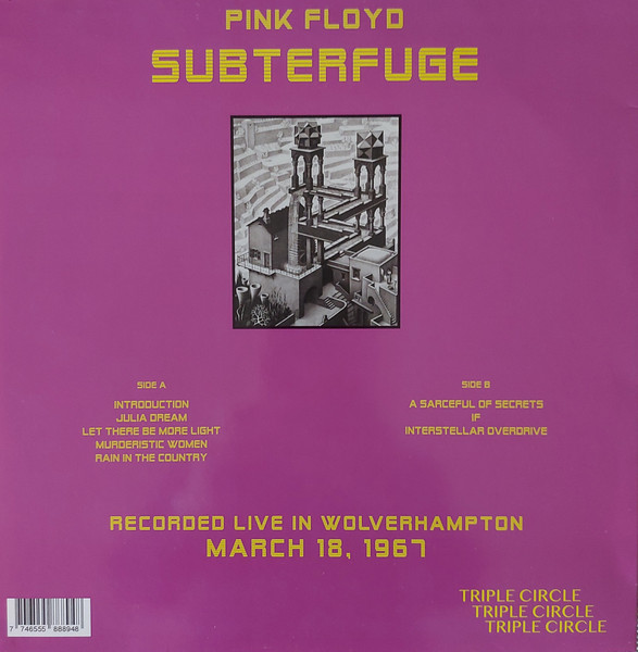 Pink Floyd - Subterfuge - Recorded Live In Wolverhampton March 18, 1967 | Triple Circle (SETI 33) - 2