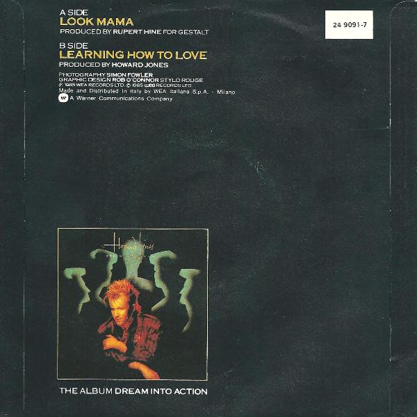 Howard Jones - Look Mama | WEA (24 9091-7) - 2 Howard Jones - Look Mama | WEA (24 9091-7) - 2