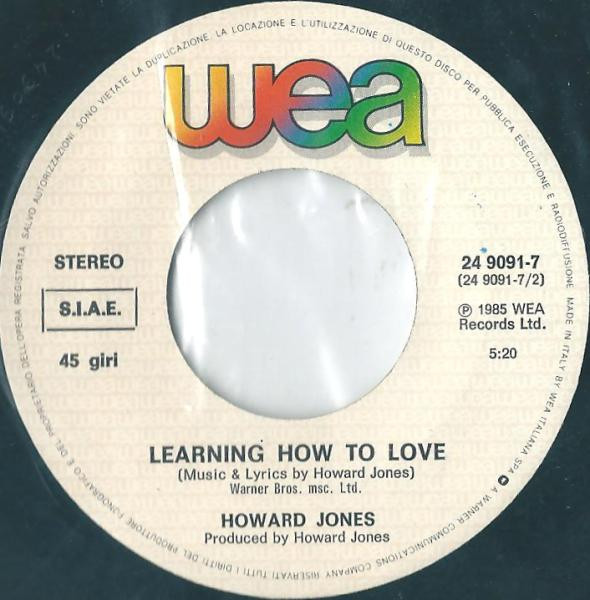 Howard Jones - Look Mama | WEA (24 9091-7) - 4 Howard Jones - Look Mama | WEA (24 9091-7) - 4