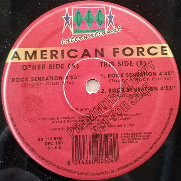 American Force - Rock Sensation | DFC (DFC 150)