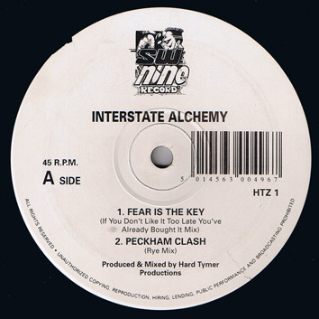 Interstate Alchemy - Fear Is The Key | SW Nine Records (HTZ 1) Interstate Alchemy - Fear Is The Key | SW Nine Records (HTZ 1)