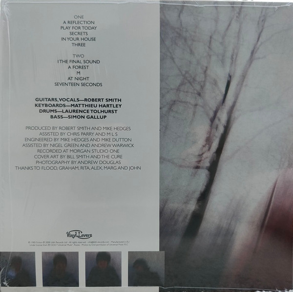 The Cure - Seventeen Seconds (Special Edition - White Vinyl) [Vinyl] | Vinyl Lovers (990359) - 3