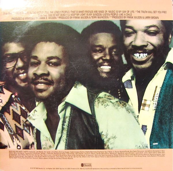 The Mighty Clouds Of Joy - Truth Is The Power | ABC Records (AB-986) - 2