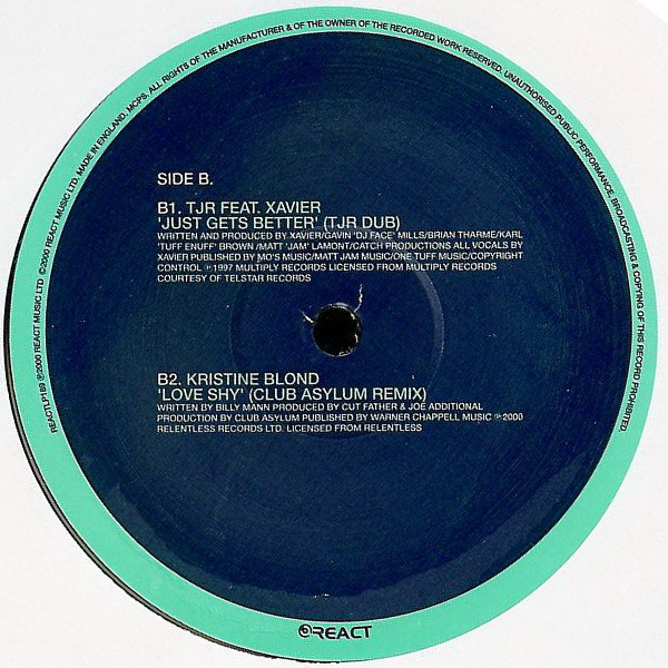 Matt "Jam" Lamont - The Jam Experience | React (REACT LP 189) - 3 Matt "Jam" Lamont - The Jam Experience | React (REACT LP 189) - 3