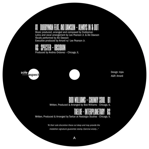 Various - Sole Discretion EP (Part 2) | Sole Aspect (SA009)