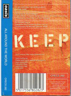 Oasis - All Around The World | Creation Records (CRECS 282) - 2