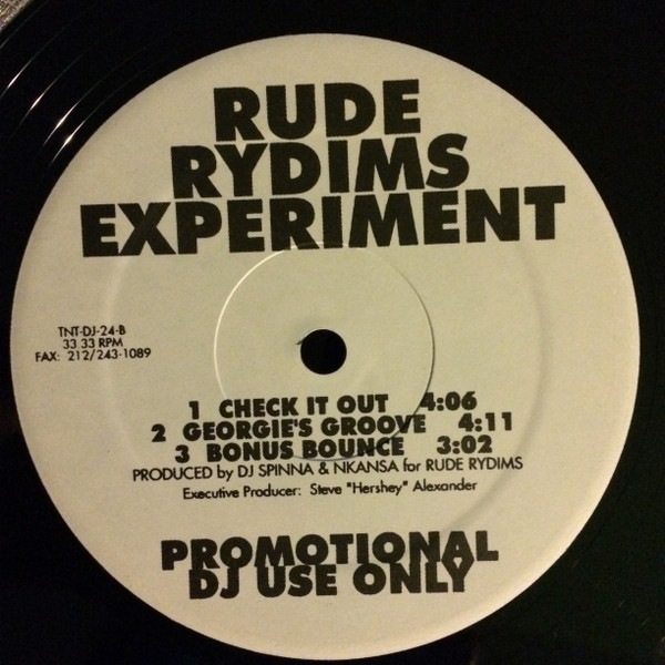 Rude Rydims - Rude Rydims Experiment | TNT Records (TNT-DJ-24) - 2