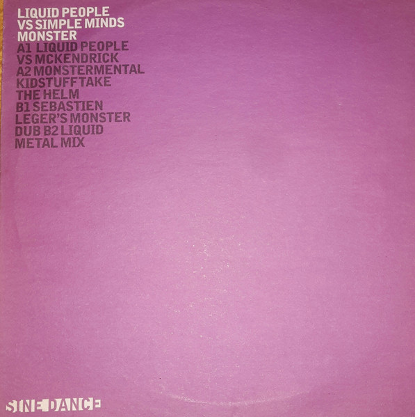 Liquid People Vs Simple Minds - Monster | Sine Dance (SAMPMS11674)