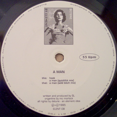Detune - A Man | Element 106 Recording (ELENT 08) - main Detune - A Man | Element 106 Recording (ELENT 08) - main