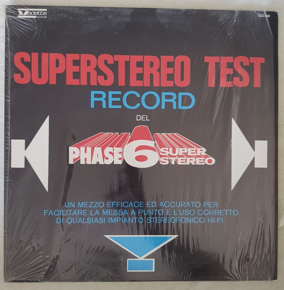 No Artist - Superstereo Test Record (Del Phase 6 Super Stereo) | Vedette Records (ICC-002)