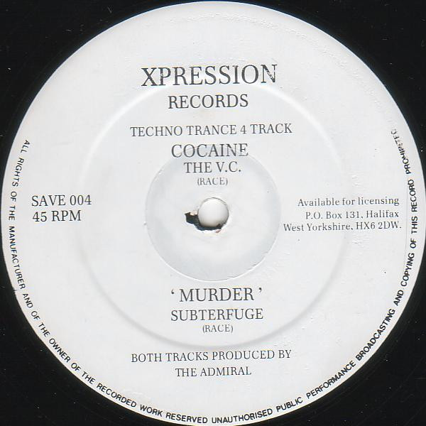 Various - Techno Trance 4 Track | Xpression Records (SAVE 004)