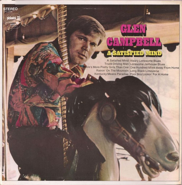Glen Campbell - A Satisfied Mind | Pickwick/33 Records (SPC-3134)