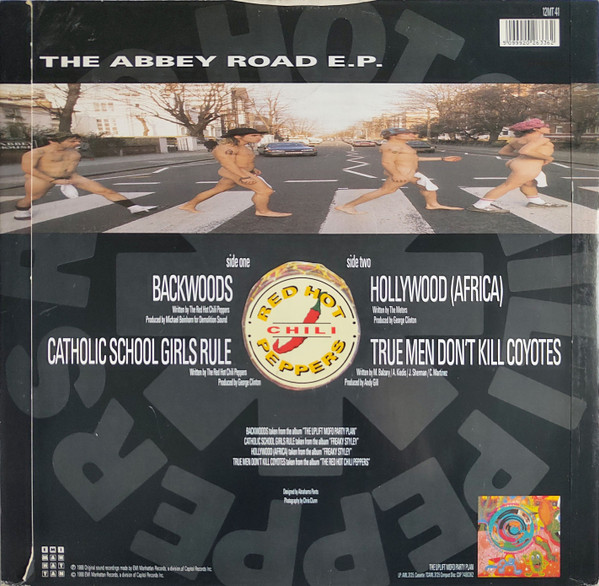 Red Hot Chili Peppers - The Abbey Road E.P. | EMI-Manhattan Records (12MT 41) - 2