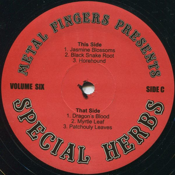 Metal Fingers - Special Herbs Volume 5 & 6 | Nature Sounds (NSD-106) - 4