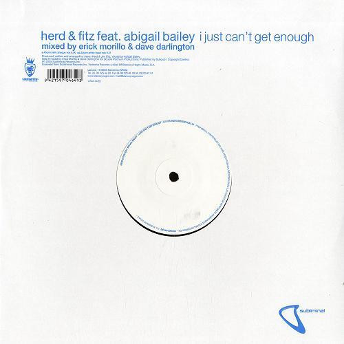 Herd & Fitz - I Just Can't Get Enough | Vendetta Records (VENMX 647 (N)) - main Herd & Fitz - I Just Can't Get Enough | Vendetta Records (VENMX 647 (N)) - main