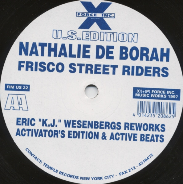 Nathalie De Borah - Frisco Street Riders | Force Inc. Music Works U.S.Edition (FIM US 22) - 2