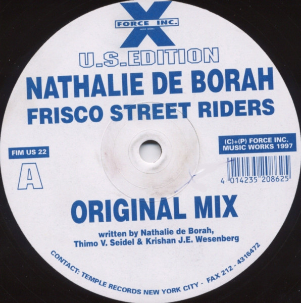 Nathalie De Borah - Frisco Street Riders | Force Inc. Music Works U.S.Edition (FIM US 22) - main