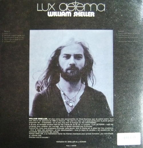 William Sheller - Lux Aeterna | Not On Label (LUX 25001) - 2