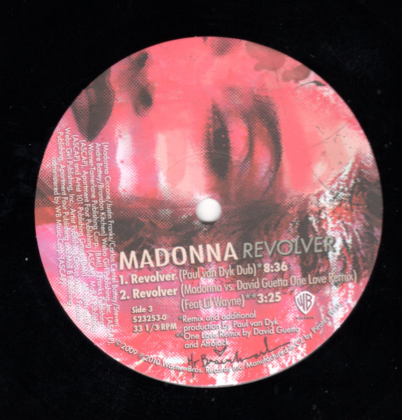 Madonna - Revolver (Remixes) | Warner Bros. Records (523253-0) - 4