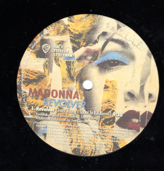 Madonna - Revolver (Remixes) | Warner Bros. Records (523253-0) - 3