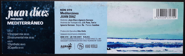 Juan Diaz - Mediterráneo | Kidesol Records (KDS 079) - 5