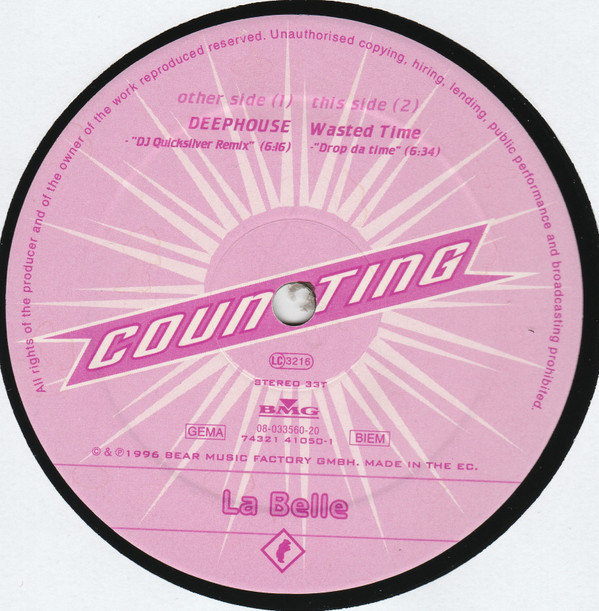 La Belle - Deephouse / Wasted Time (The Remixes) | Counting (#0014,5) - 3