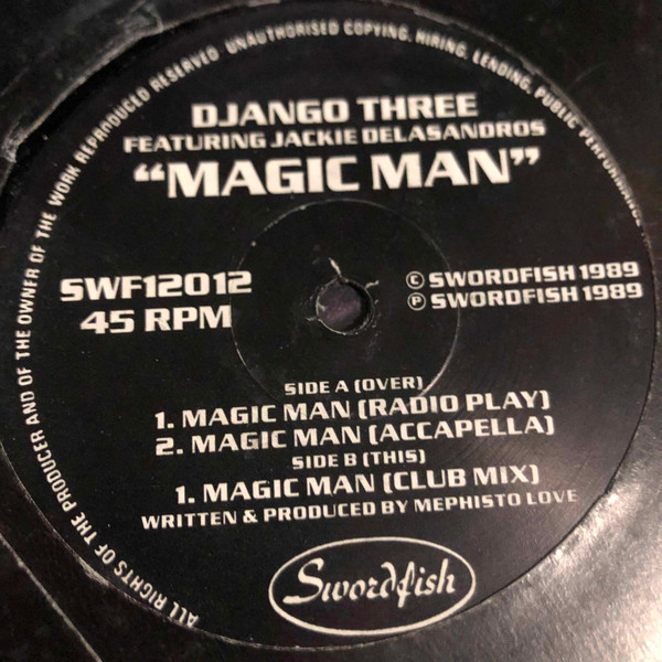 Django Three - Magic Man | Swordfish Records (SWF 12012) - 2 Django Three - Magic Man | Swordfish Records (SWF 12012) - 2