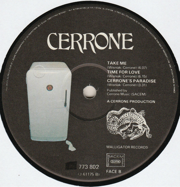 Cerrone - Cerrone's Paradise | Malligator (773 802) - 4