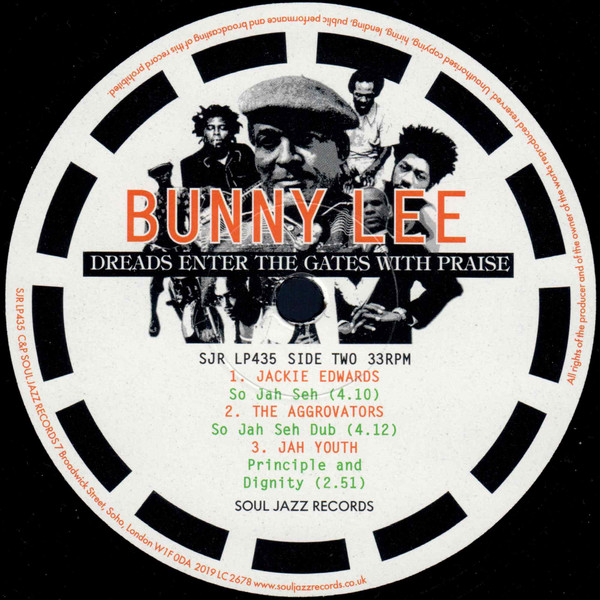 Bunny Lee - Dreads Enter The Gates With Praise | Soul Jazz Records (SJR LP435) - 3