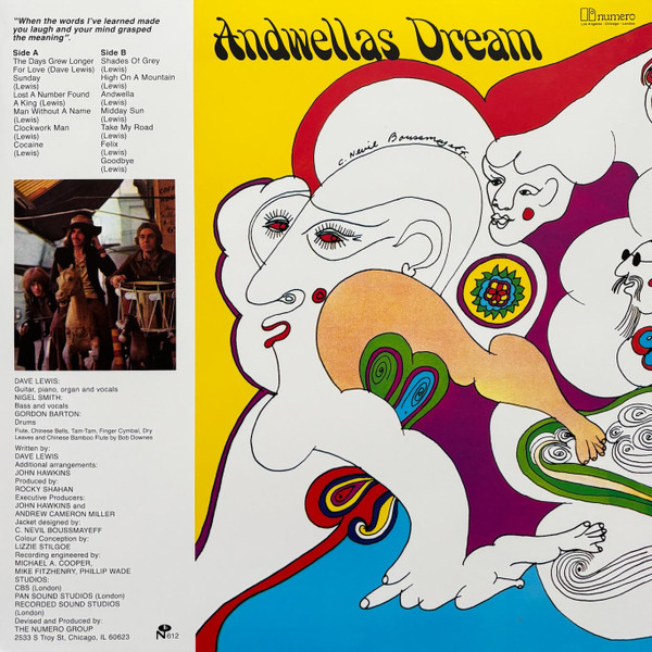 Andwellas Dream - Love And Poetry | Numero Group (612) - 2