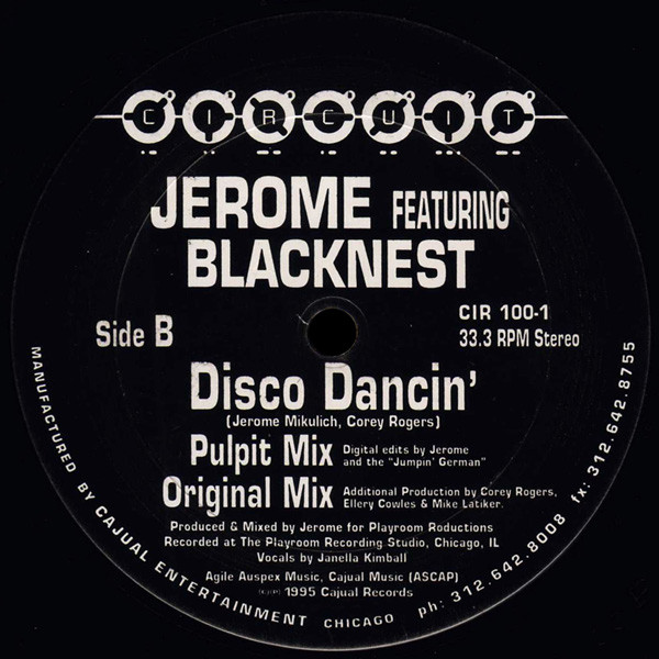 Jerome Mikulich Featuring Black Nest - Disco Dancin' | Circuit Records (CIR 100-1) - 2 Jerome Mikulich Featuring Black Nest - Disco Dancin' | Circuit Records (CIR 100-1) - 2