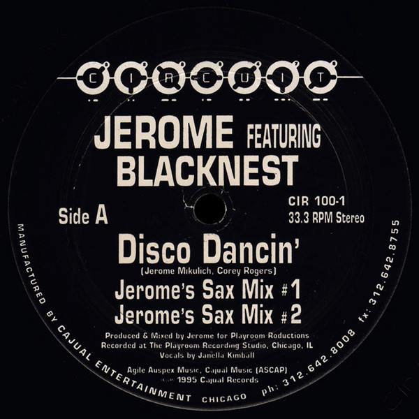 Jerome Mikulich Featuring Black Nest - Disco Dancin' | Circuit Records (CIR 100-1) - main Jerome Mikulich Featuring Black Nest - Disco Dancin' | Circuit Records (CIR 100-1) - main
