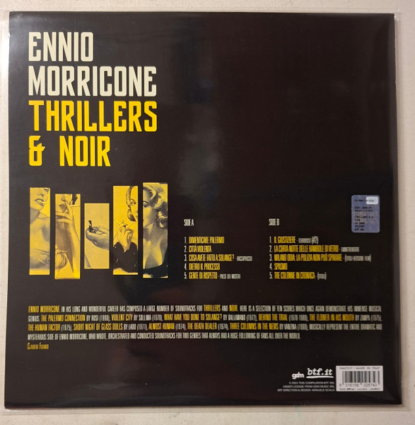Ennio Morricone - Thrillers & Noir | Vinyl Magic (VMLP257) - 2
