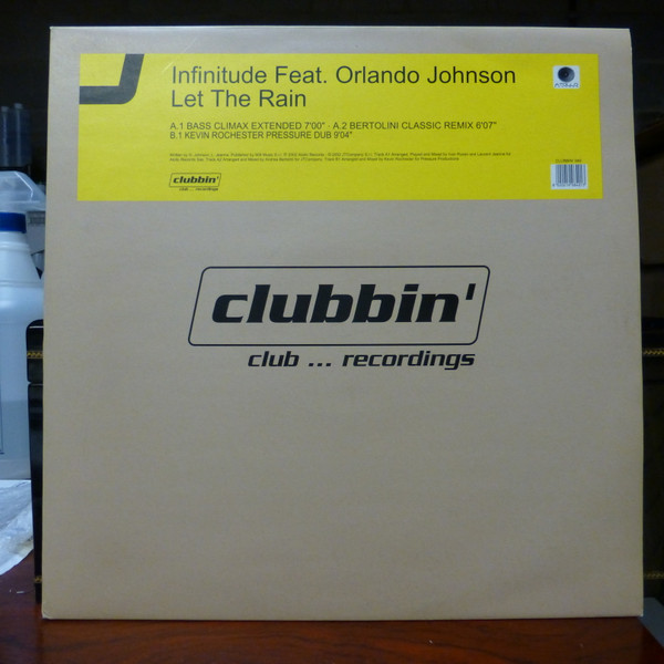 Infinitude Feat. Orlando Johnson - Let The Rain | Clubbin' Records (clubbin 040) - main