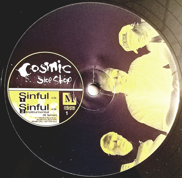 Cosmic Slop Shop - Sinful / The World Is Mine | Mtume Music Group (MCA8P-4145)