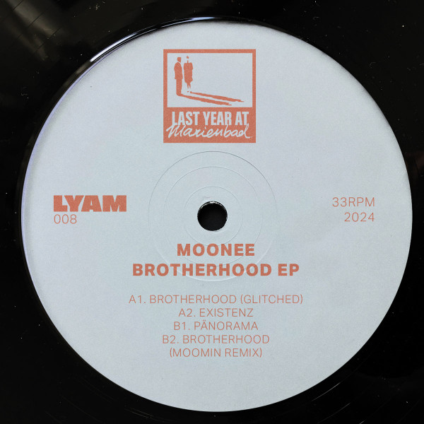 Moonee - Brotherhood EP | Lyam (LYAM008) - 2