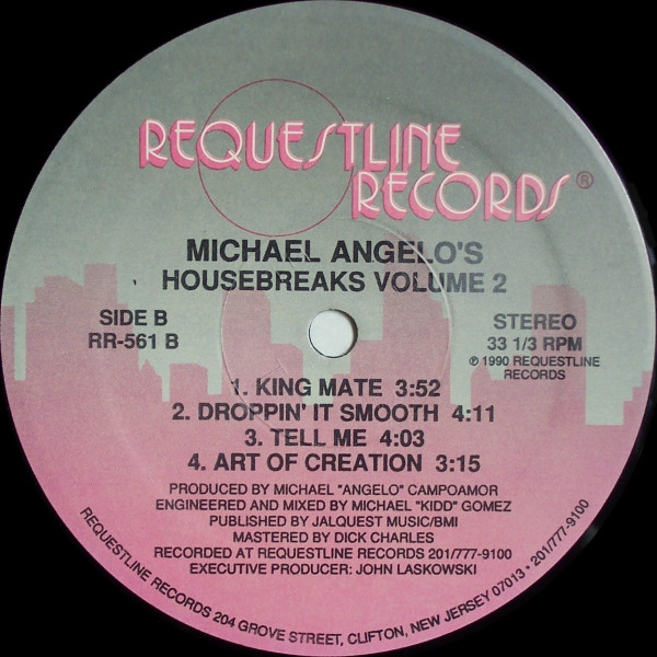 Michael Angelo - Housebreaks Volume 2 | Requestline Records (RR-561) - 2 Michael Angelo - Housebreaks Volume 2 | Requestline Records (RR-561) - 2
