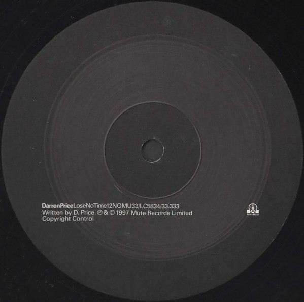 Darren Price - Lose No Time | NovaMute (12NOMU33) - 2