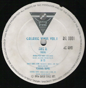 Various - Galaxie Vinyl Vol.1 | Back Stage Int'l (BSL 0001) - 3
