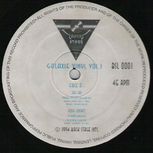 Various - Galaxie Vinyl Vol.1 | Back Stage Int'l (BSL 0001) - 2