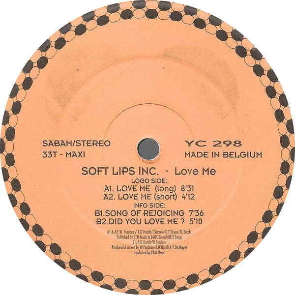Soft Lips Inc. - Love Me | Yellow Cab (YC 298) - 2
