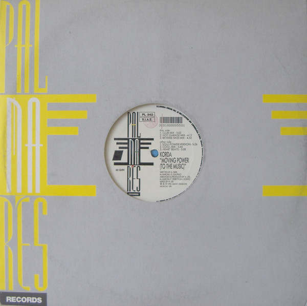 Korda - Moving Power (To The Music) | Palmares Records (PL 342) - 3 Korda - Moving Power (To The Music) | Palmares Records (PL 342) - 3