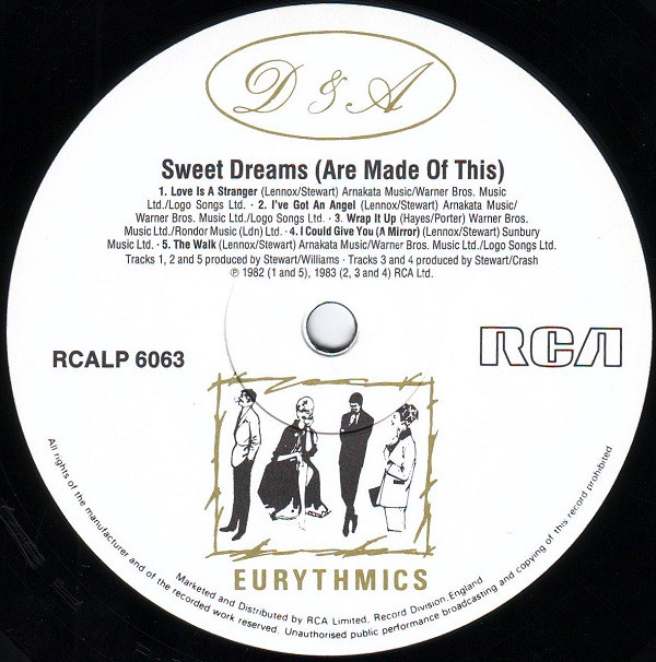 Eurythmics - Sweet Dreams (Are Made Of This) | RCA (RCALP 6063) - 3